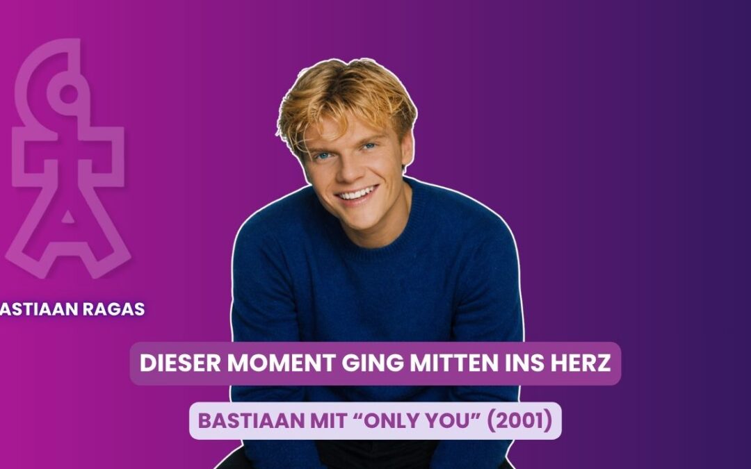 Sanfte Ballade am Klavier: Bastiaan Ragas singt unglaublich gefühlvoll „Only you“ in der Sendung Crazy (2001)