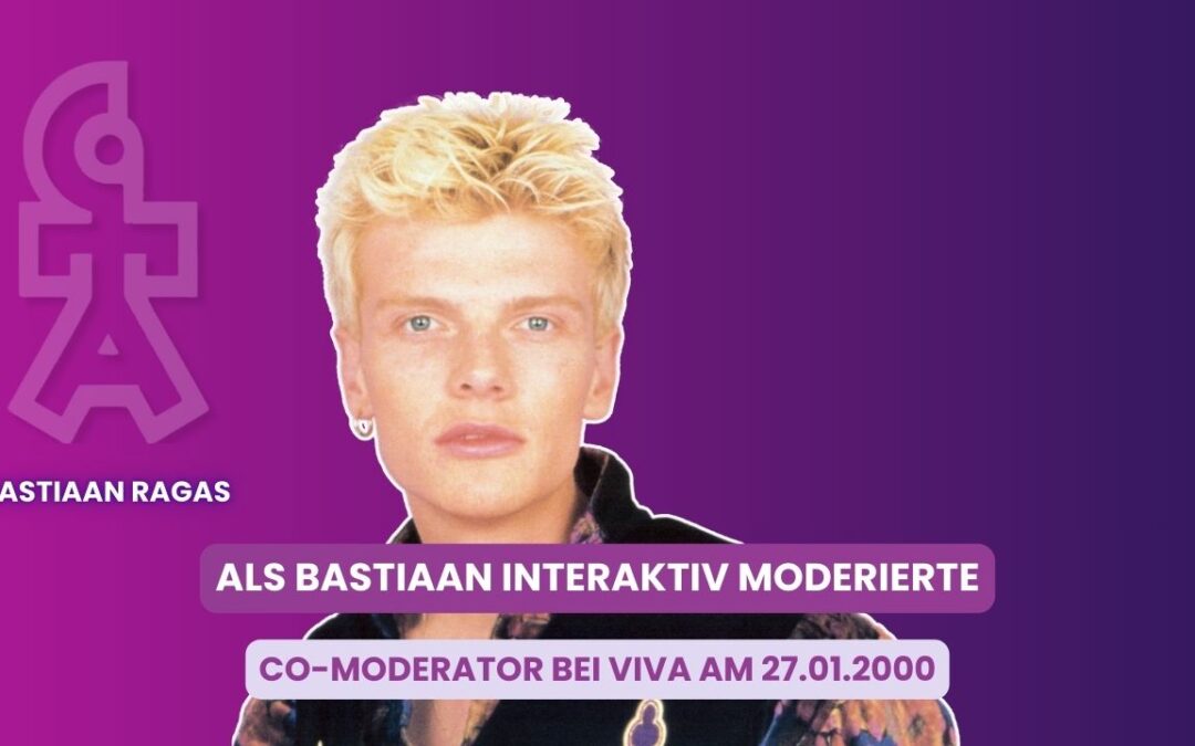Bastiaan Ragas als Co-Moderator bei VIVA Interaktiv (27.01.2000)