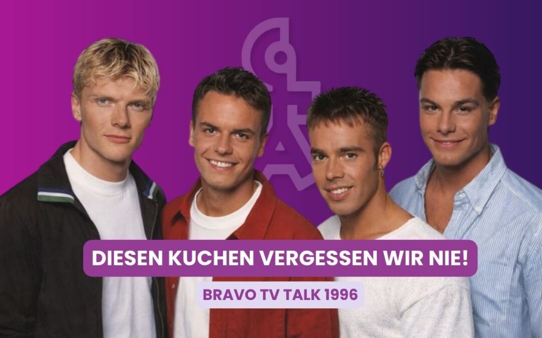 Geburtstagskuchen für Bastiaan Ragas: süße Überraschung von Heike Makatsch am 30.06.1996!
