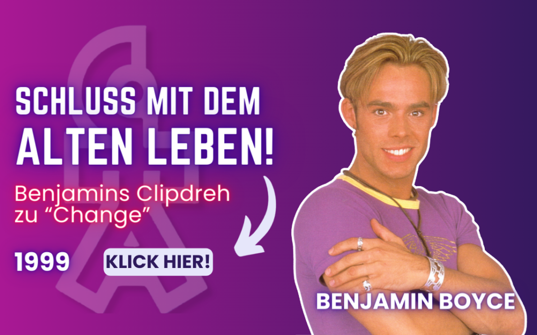 Clipdreh zu „Change“ 1999 – Ben machte Schluss mit seinem alten Leben!