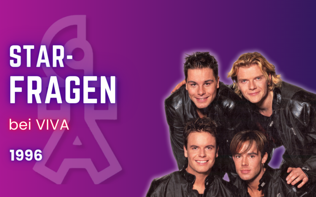 VIVA Starfragen 1996: CITA standen Rede und Antwort!