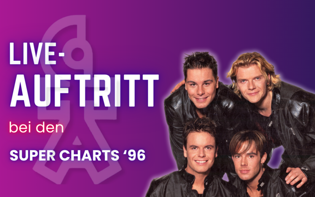 Super Charts 1996 – Gänsehaut-Auftritt von Caught In The Act!