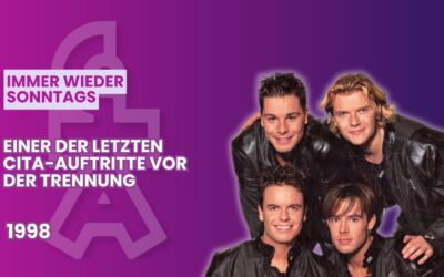 Immer wieder Sonntags am 26.07.1998: Caught In The Act mit Hold On