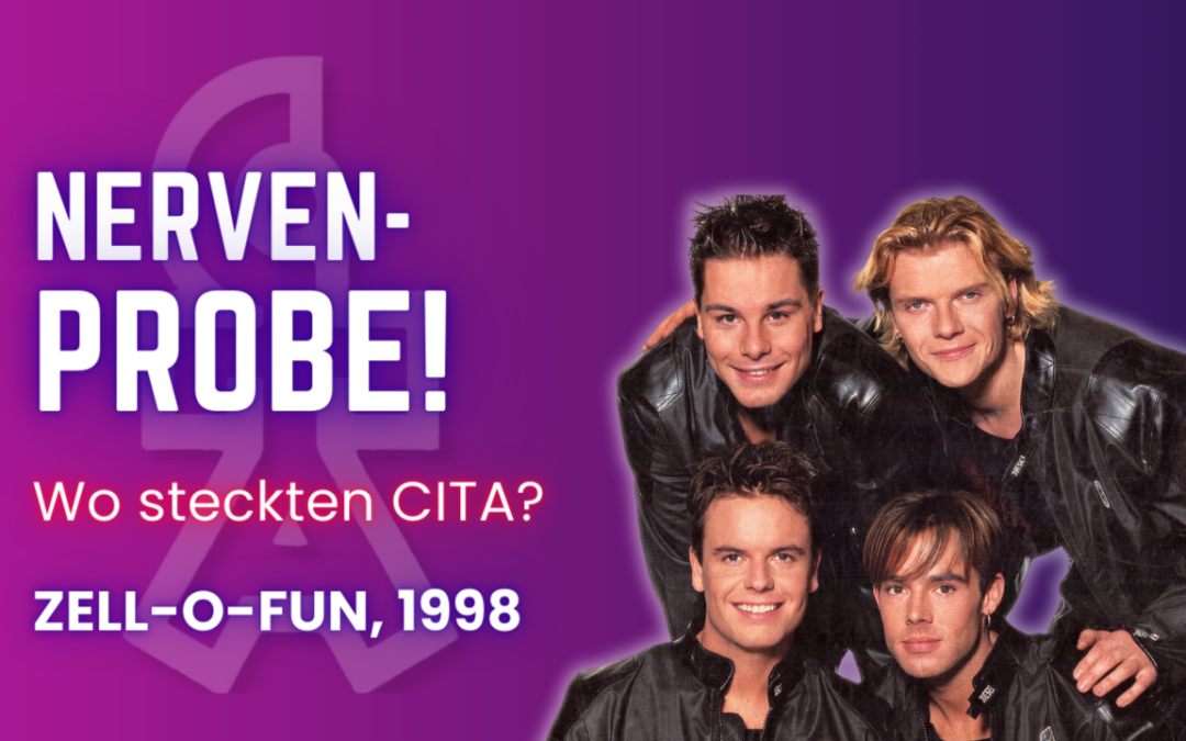 Bei Zell-O-Fun lagen 1998 die Nerven blank: Wo steckten CITA?