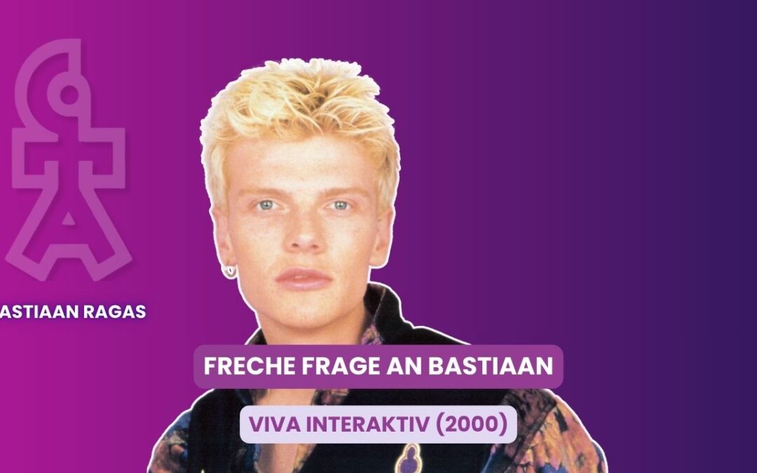 Bastiaan Ragas bei Interaktiv am 05.10.2000: Fan stellte frivole Frage!
