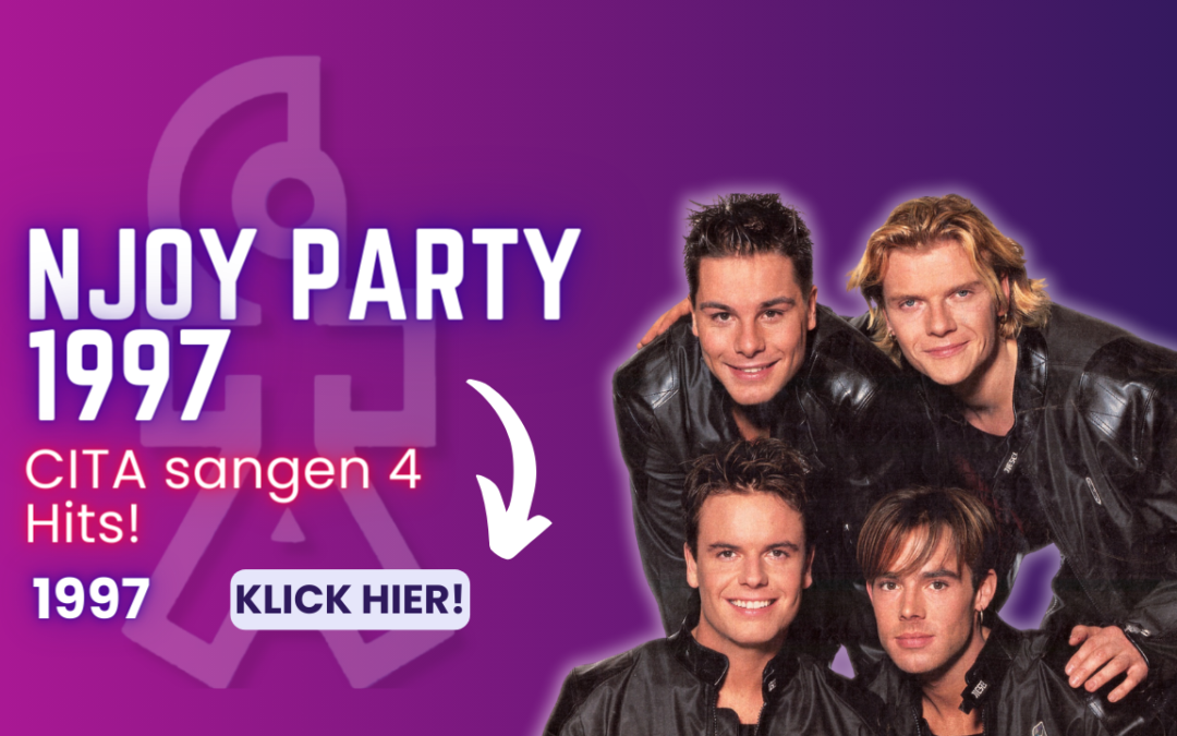NJOY Party 1997: CITA sangen vier Hits!