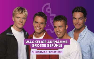 Christmas-Tour 1996: Privataufnahme von Fans!