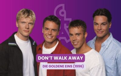 Die goldene Eins 1996: CITAs Outfit passte zur Sendung!