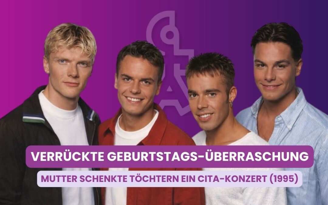 Geburtstagsüberraschung 1995: ein CITA-Konzert!