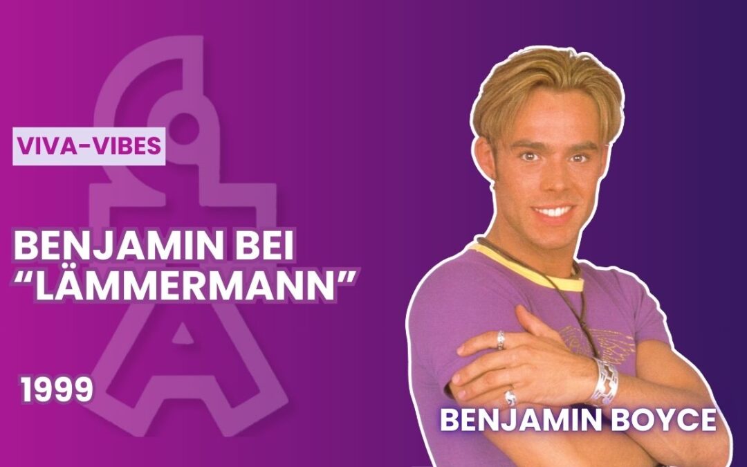 Lämmermann mit Benjamin Boyce 1999: Völlig verrückt!