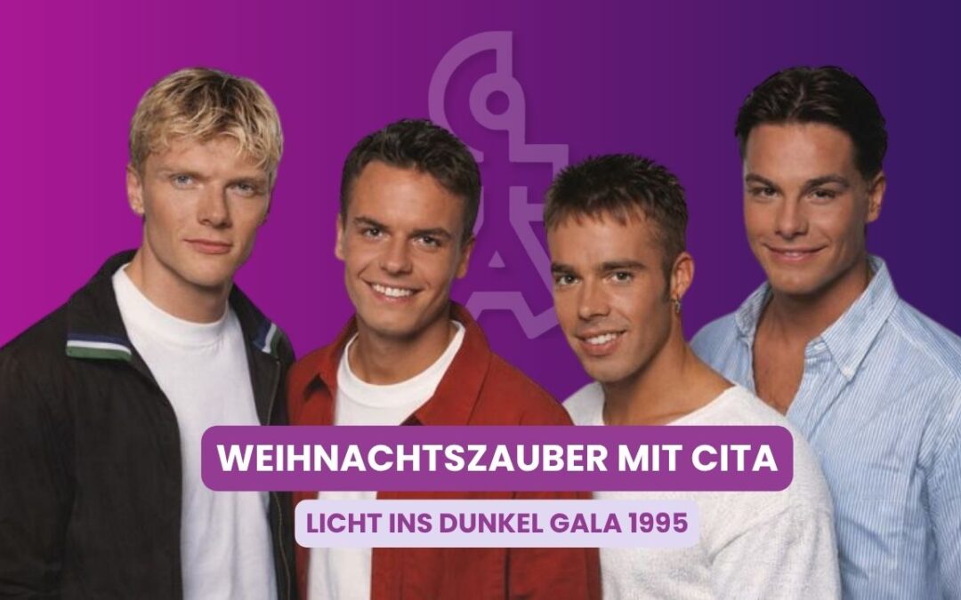 Licht ins Dunkel Gala 1995: Romantischer Auftritt von CITA!