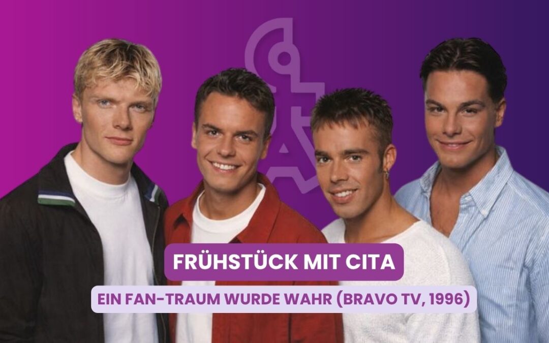 Megapreis in Hamburg 1996: Julia und Jessica trafen CITA!