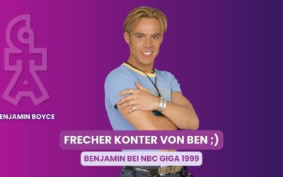 NBC Giga: So frech konterte Benjamin 1999 einem Fan!
