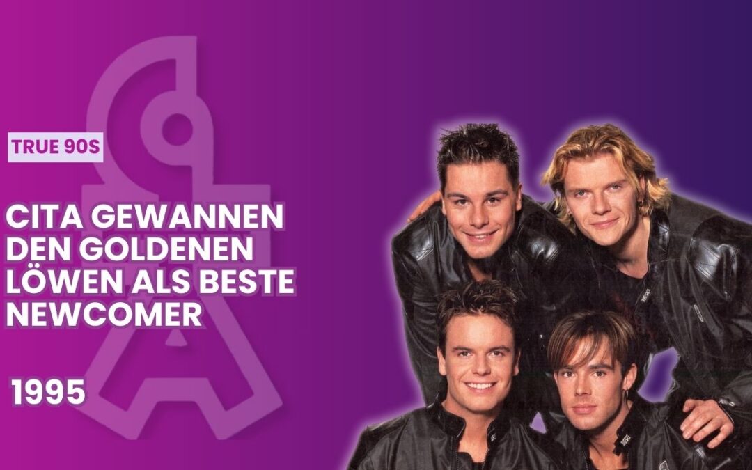 Löwenverleihung 1995: So sexy waren CITA in ihren transparenten Hemden!