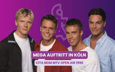 MTV Open Air in Köln 1996: CITA sorgten für Kreischalarm!