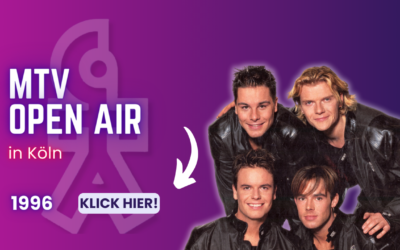MTV Open Air in Köln 1996: CITA sorgten für Kreischalarm!