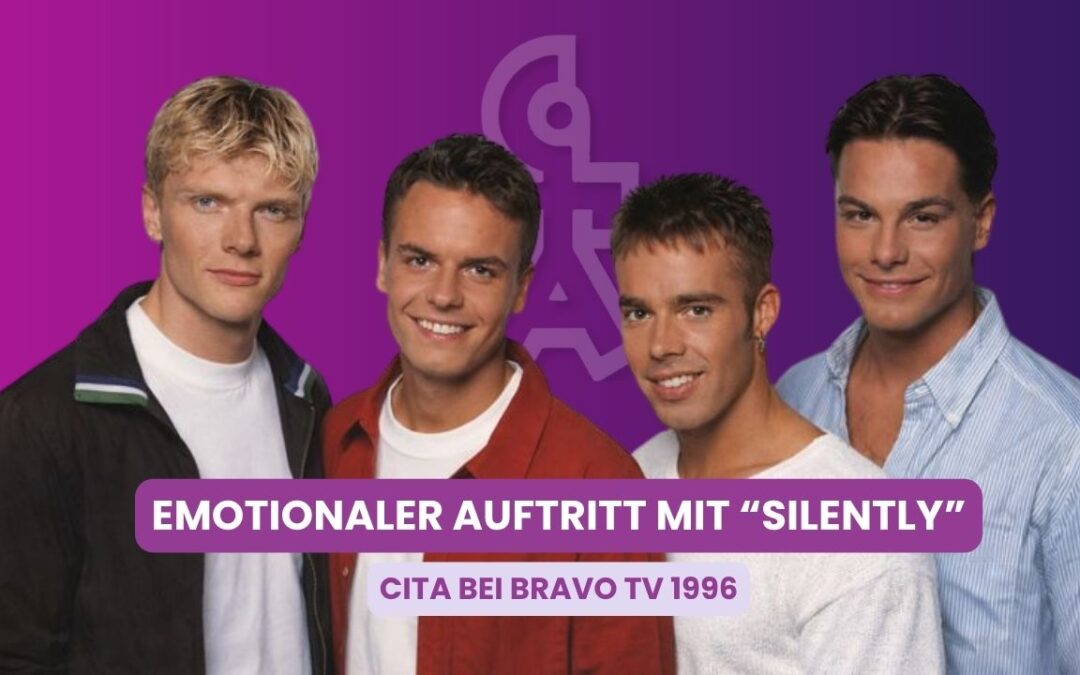 CITA mit „Silently“: Mega emotionaler Auftritt bei BRAVO TV 1996!