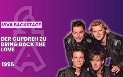 Clipdreh zu Bring back the love in London 1996: Backstage mit CITA!
