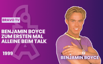Erster Solo-Talk 1999 bei BRAVO TV: Benjamin Boyce