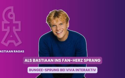 Mutig: Bungeesprung von Bas mit Fan in Hamburg 2000!