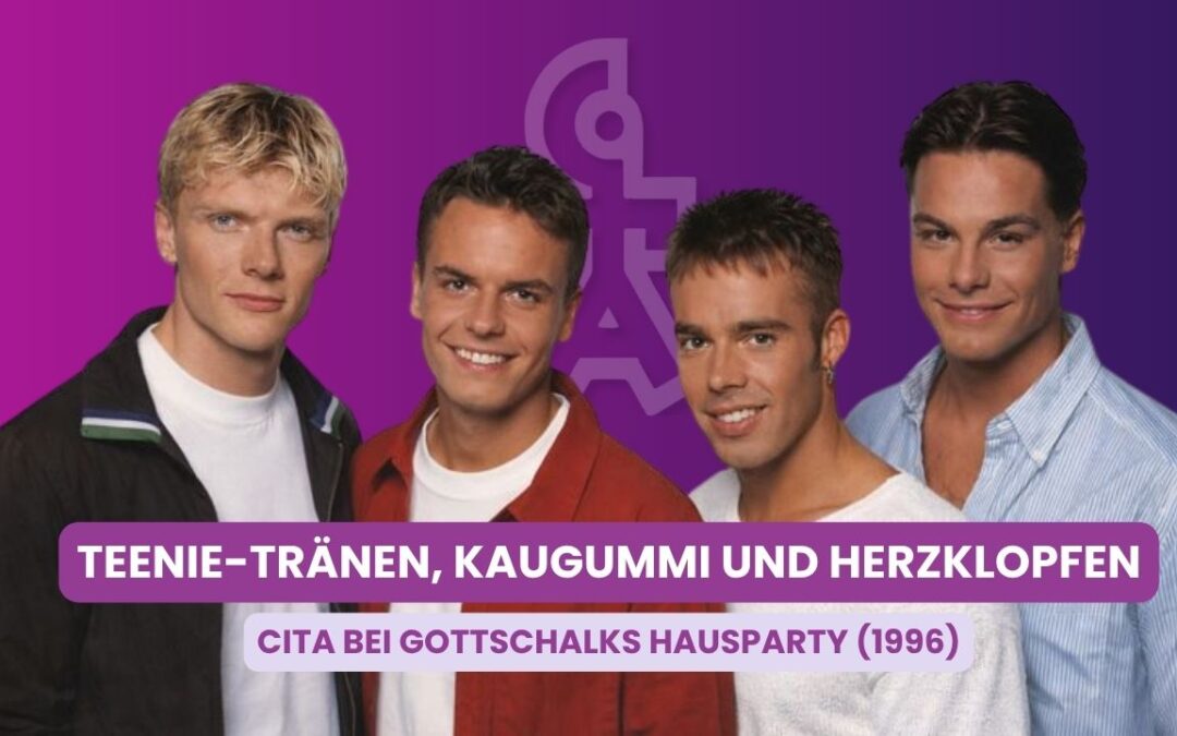 Gottschalks Hausparty 1996: ein besonderes „Geschenk“ von Bastiaan!