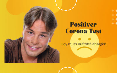 Positiver Corona-Test: Eloy de Jong muss leider Auftritte absagen!