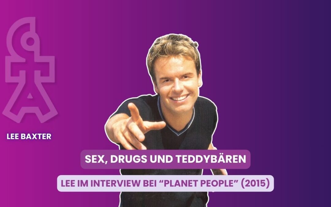 Planet People 2015: Lee Baxter über Sex, Drugs und Teddybären!