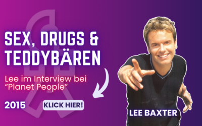 Planet People 2015: Lee Baxter über Sex, Drugs und Teddybären!