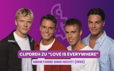 Clipdreh zu Love is everywhere 1995: Der Badezimmerfenstertrick!