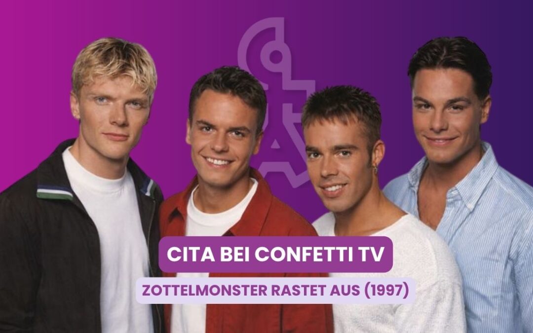 Mobbing! CITA ärgern Confetti im ORF 1997!