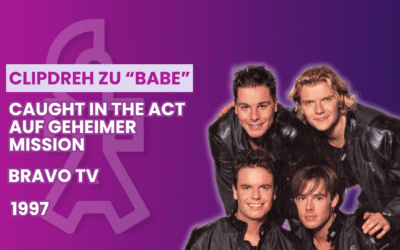 Clipdreh zu Babe 1997: Unfall am Set! Caught In The Act verwundet