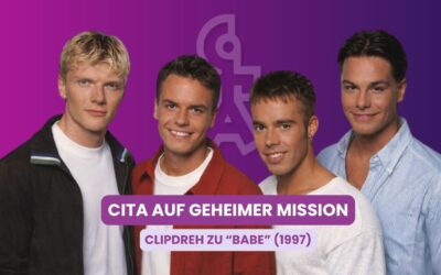 Clipdreh zu Babe 1997: Unfall am Set! Caught In The Act verwundet