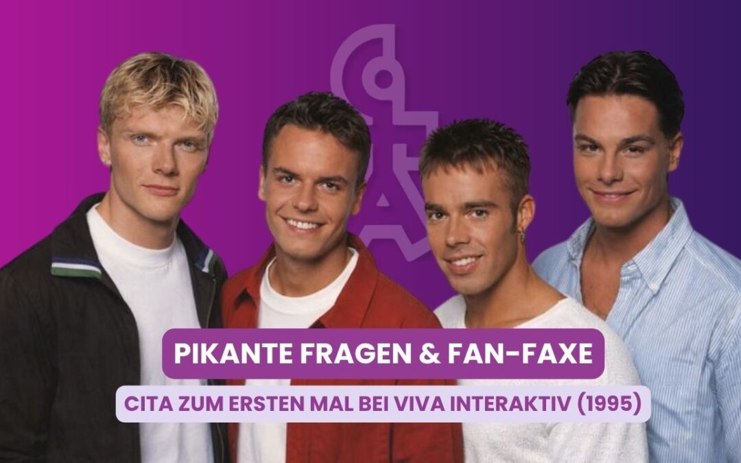 Interaktiv mit Aleks Bechtel 1995: CITA zum ersten Mal im Studio!