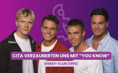 CITA im Disney Club 1995: Sexy in schwarz!