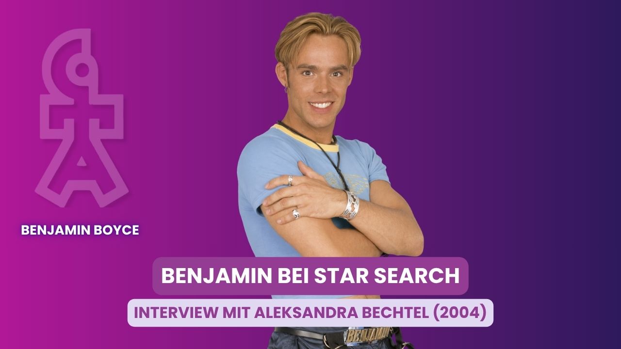 Benjamin Boyce bei Star Search Benjamin Boyce bei Star Search