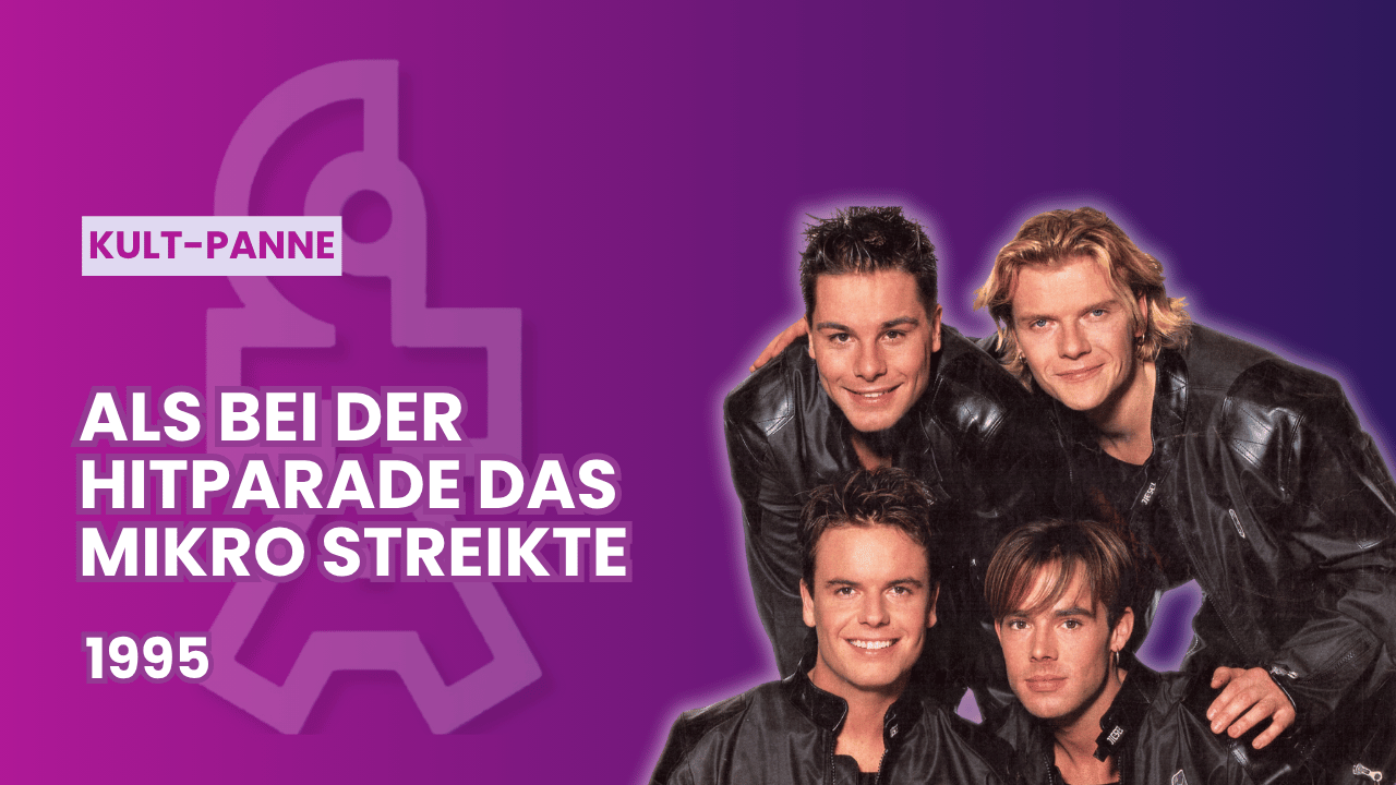 Peinliche Panne bei der ZDF Hitparade