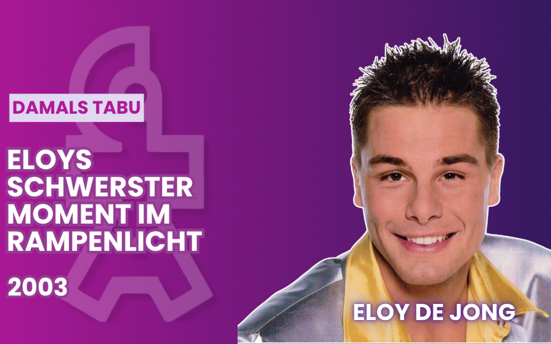 Akte 2003: Darum outete sich Eloy de Jong erst nach der Trennung