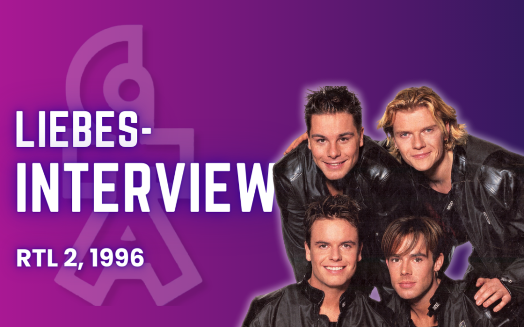 Süßes Liebesinterview mit Caught In The Act 1995!