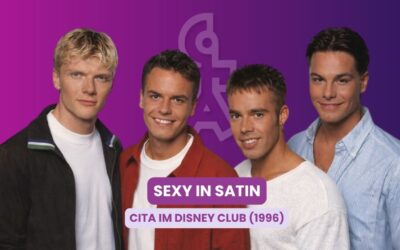 CITA im Disney Club 1996 – sexy in Satin!
