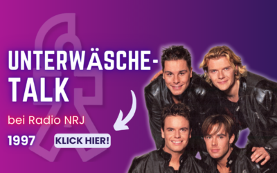 CITA bei Radio NRJ 1996 – Diese Unterwäsche trugen die Jungs!