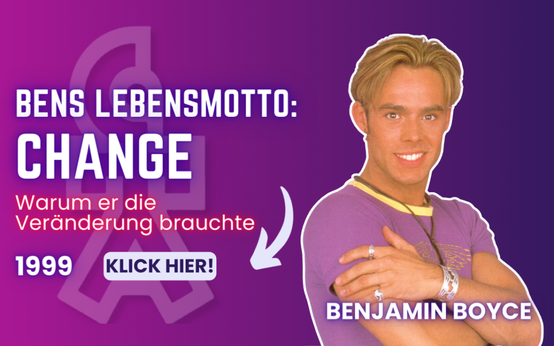 Clipdreh zu Change – die erste Solo-Single von Benjamin Boyce