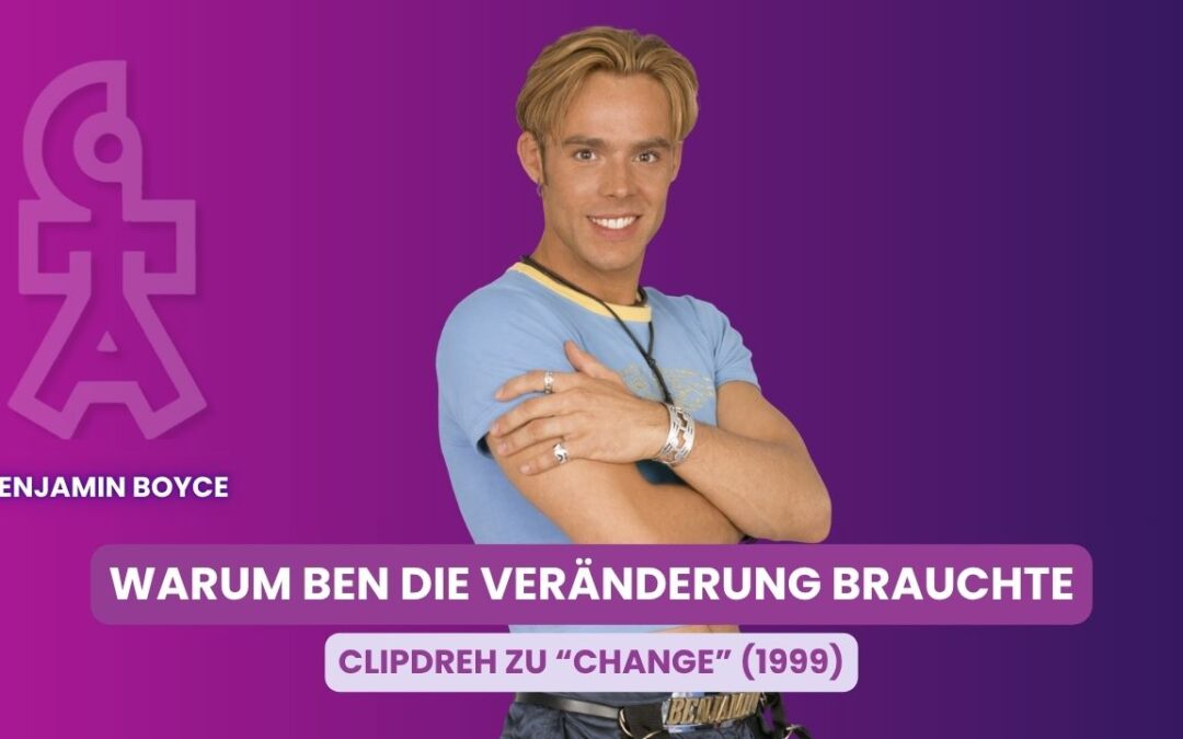 Clipdreh zu Change – die erste Solo-Single von Benjamin Boyce