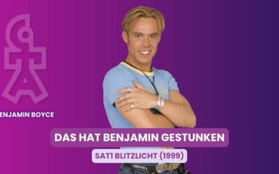 Solokarriere 1999 nach der CITA-Zeit: Das hat Benjamin gestunken!