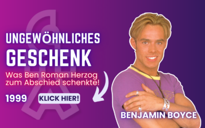 Abschiedsparty von Roman Herzog 1999: Das ungewöhnliche Geschenk von Benjamin Boyce!