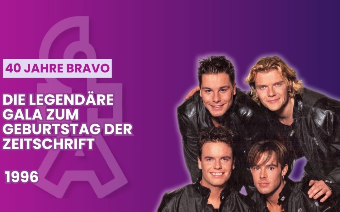 40 Jahre BRAVO – der Auftritt von Caught In The Act
