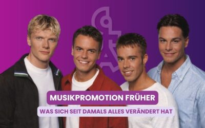 Musikpromotion früher: Stars ohne Social Media