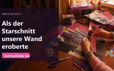 Als der Starschnitt unsere 90er Wand eroberte