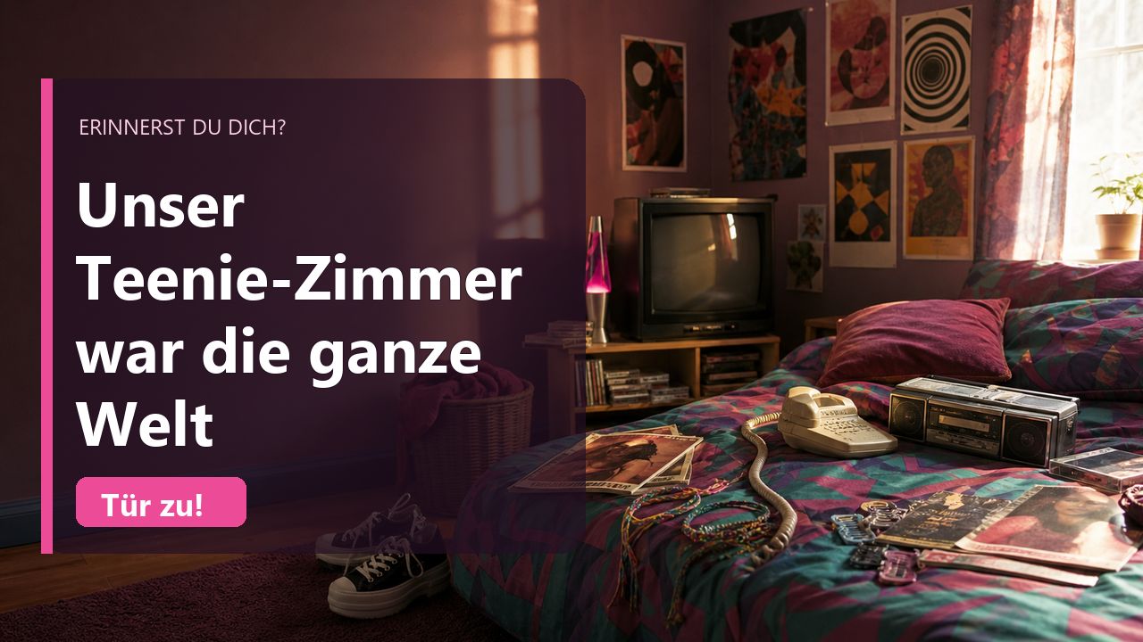 Teenie-Zimmer der 90er Teenie-Zimmer der 90er