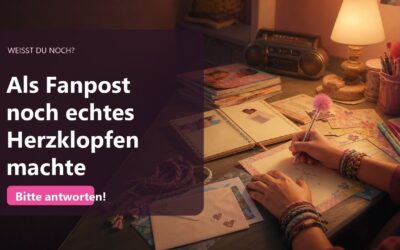 Als Fanpost noch echtes Herzklopfen machte