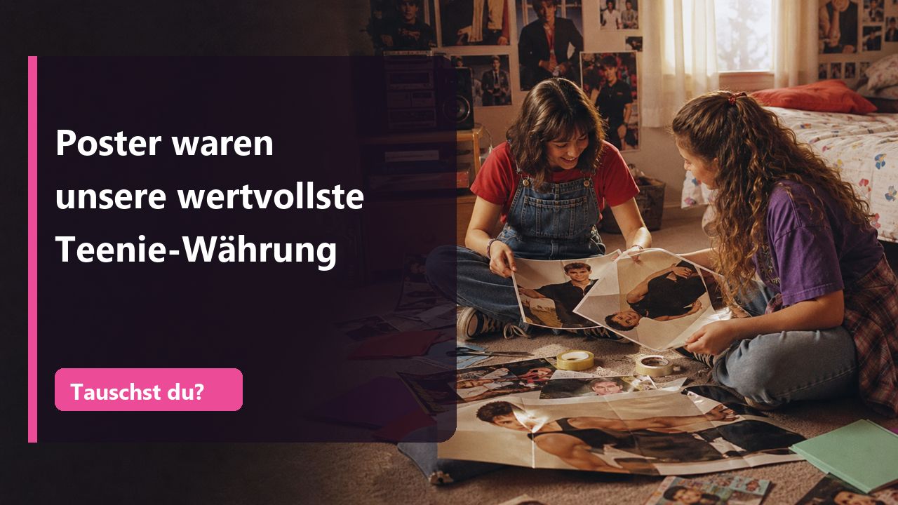 Poster-Tausch in den 90ern